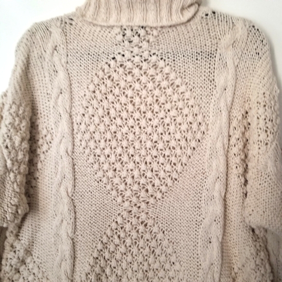 Silk Club 100% Silk Textured Sweater Size L - Picture 5 of 11